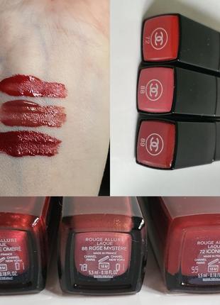 Лак для губ chanel rouge allure laque le rouge liquide brillant ultra tenue2 фото