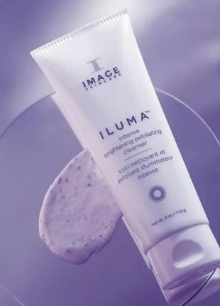 Очищуючий освітлюючий гель image skincare iluma intense brightening cleanser