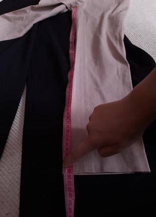 Эластичные брюки лосины h&amp;m розовые высокая посадка6 фото