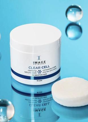 Саліцилові антибактеріальні диски - image skincare salicylic clarifying pads 60шт.