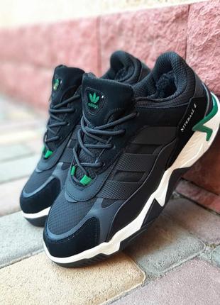 Зимние мужские кроссовки adidas niteball ii😍