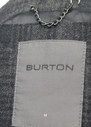 Бушлат burton 70% шерсть р. м.8 фото