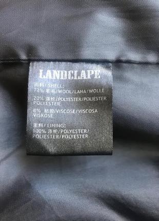 Куртка бомбер комбінована вовна графіт чорна landclape 8