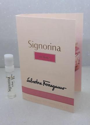 Salvatore ferragamo signorina in fiore туалетная вода