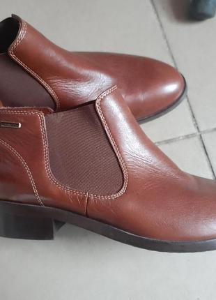 Стильное ботинки/стильные кожаные ботинки р.382 фото