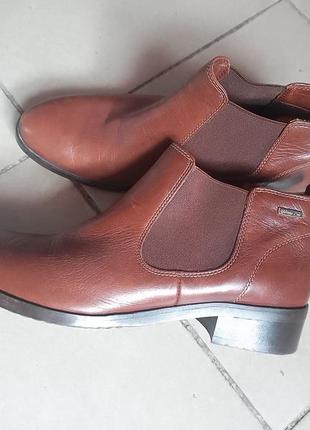 Стильное ботинки/стильные кожаные ботинки р.381 фото