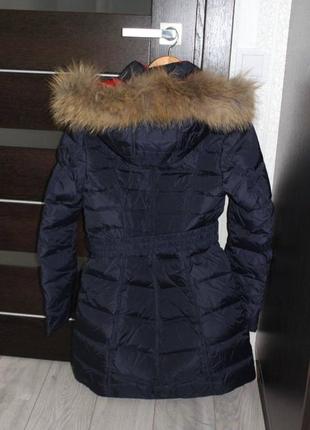 Пуховое зимнее пальто xs-s2 фото