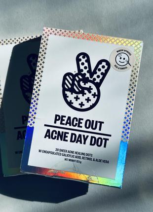 Peace out salicylic acid acne day dots локальні патчі від висипань