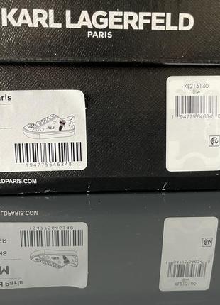Кеды karl lagerfeld, белые кеды karl lagerfeld, karl lagerfeld cate pins sneaker