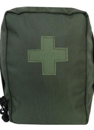 Армейська аптечка, військова сумка для медикаментів 3l ukr military нацгвардія україни, хакі