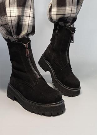Зимові чоботи сапоги черевики8 фото