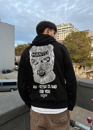 Manto maska hoodie