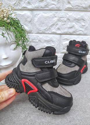 Стильні зимові ботинки clibee