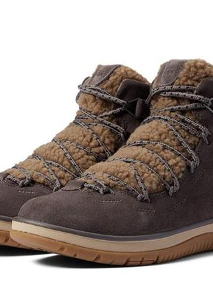 Жіночі черевики ugg lakesider heritage mid thunder cloud suede, 39 (25 мм)