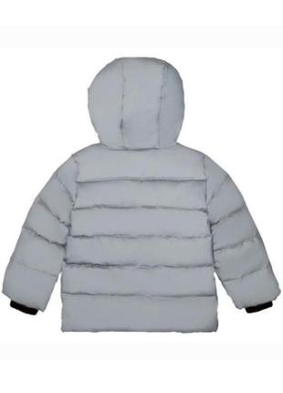 Теплая куртка 86-92 лыжная куртка 92 куртка еврозима неон lupilu 92 неоновая куртка lupilu лыжная куртка lupilu2 фото