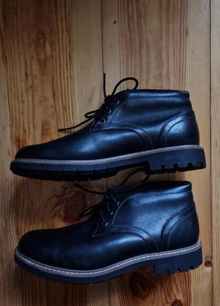 Брендові фірмові англійські шкіряні черевики clarks,оригінал,нові.2 фото
