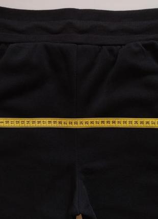 Женские черные спортивные брюки штаны с белыми лампасами утепленные на флисе7 фото