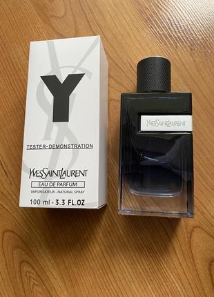 Мужские духи yves saint laurent y eau de parfum (тестер) 100 ml.