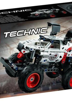 Конструктор lego technic monster jam monster mutt dalmatian 244 детали (42150)