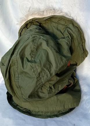 Капюшон куртки парки м-65. зима.4 фото