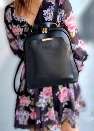 Очень красивая сумка-рюкзак из эко кожи2 фото