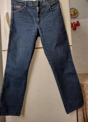 Джинсы мужские синие wrangler texas stretch w 34 l 301 фото