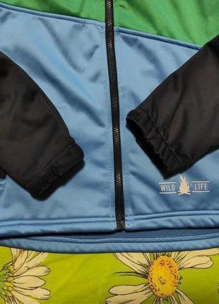 Фирменная,термо куртка на флисе для мальчика 13-14 лет3 фото