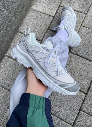 Чоловічі кросівки salomon xt-6 white/silver