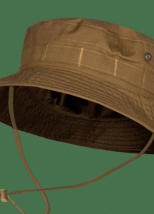 Панама тактическая военная армейская маскировочный головной убор  60 коричневый ku-22