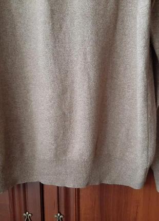 Шерстяной свитер пуловер paolo serpico р.l италия3 фото