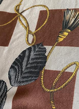 Платок шёлковый большой дорогой бренд италии loredano