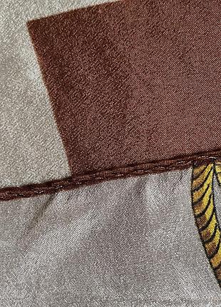 Платок шёлковый большой дорогой бренд италии loredano