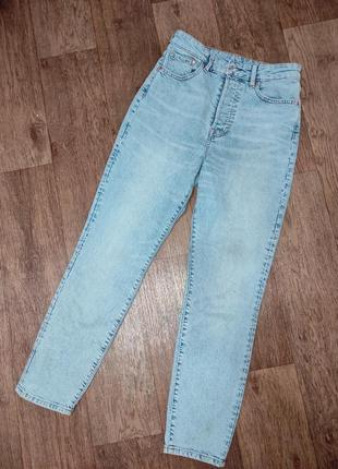 Идеальные джинсы на высокой посадке1 фото