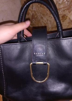 Кожаная сумка radley3 фото