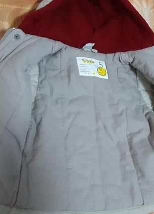 Курточка тепла, на осінь для хлопчика чи дівчинки на 2 роки, розмір 86.2 фото