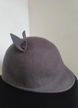 Шляпа кисточка с ушками2 фото