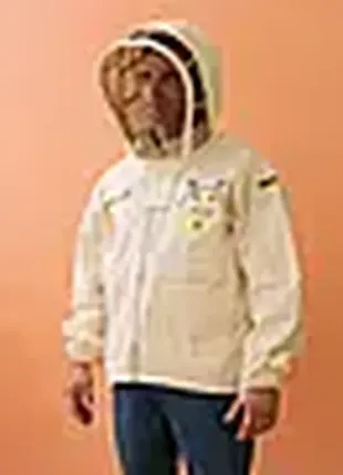 Куртка для пчеловодов на молнии со съёмной маской2 фото
