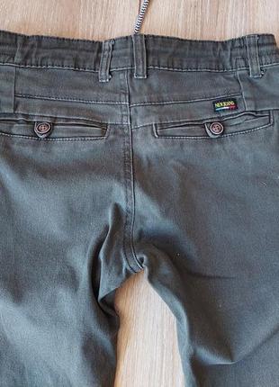 Джогери джинс на хлопця колір хакі3 фото