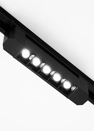 Світлодіодний трековий світильник luminaria llt 10w black 4200k