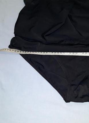 Низ от купальника женские плавки размер 52 / 18 черный бикини с юбкой3 фото