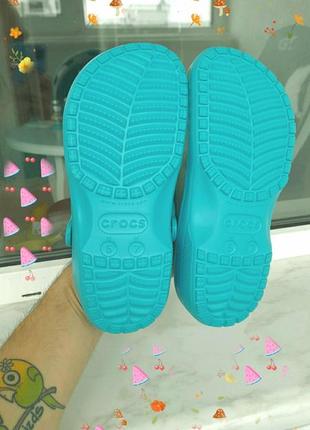 Женские crocs translucent us7 прозрачные4 фото