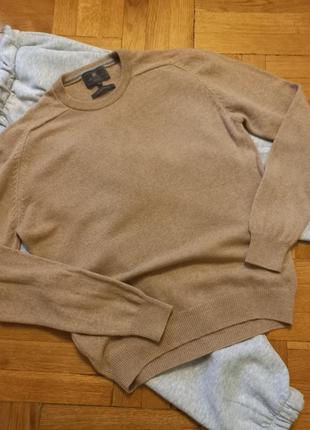 Шерстяной свитер джемпер свободного кроя унисекс4 фото