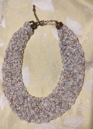 Ожерелье колье handmade