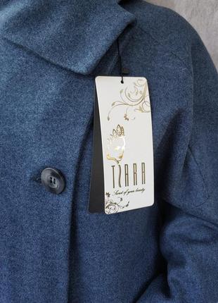 Женское демисезонное пальто кокон, оверсайз, tiara качество отличное ориентиров.на 52р.8 фото