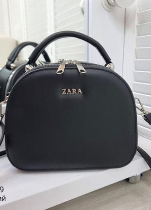 Женская качественная сумочка, стильный
клатч с эко кожи на 2 отдела черный