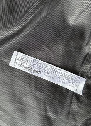 Сіре вовняне пряме пальто zara жіноче пальто 54% вовна8 фото