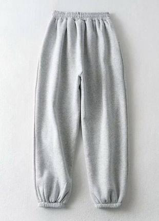 Теплі спортивні штани джогери на флісі7 фото