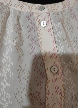 Блуза женская стильная уна пуговицы объемный рукав3 фото