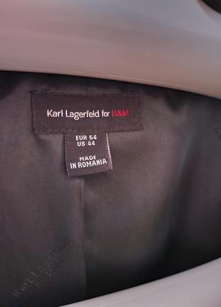 Пальто из шерсти karl lagerfeld (5 фото