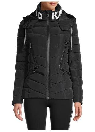 Куртка зимняя karl lagerfeld paris logo puffer jacket lwnmp101 оригинал1 фото